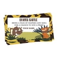 thumbnail image 1 of Inkdotpot 30Baby ShowerDiaper Raffle Ticket Lottery Insert Cards Supplies Games For Baby Shower Party Jungle Animals Bring A Pack Of Diapers To Win Favors Gifts And Prizes, 1 of 5