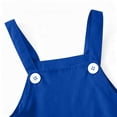 thumbnail image 4 of Ruyang Girls Casual Jumpsuit Sleeveless Spaghetti Strap Romper Long Pants with Pockets Loose 1-Piece Overalls Kids Travel Jumpsuits, 4 of 9