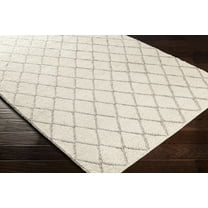 BoutiqueRugs Kanopolis Contemporary Area Rug - Cream, Medium Gray, Black - 2' x 3'