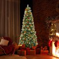 thumbnail image 4 of Gymax 7.5 FT Artificial Xmas Tree w/ 1096 Branch Tips 460 Warm White LED Lights, 4 of 10