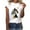 Style 2-White, variant on Eashery Summer Tops For Women Women's Cute Juniors Tops Teen Girl Tee Funny T Shirt White L