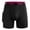 Pink, variant on Men's Sports Boxers Chafe Proof Pouch Strench Long Leg Underwear with Pockets for Gym Swim Yoga