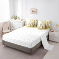 thumbnail image 3 of Erosebridal Happy Easter Bedding Sets Twin Size,Rabbit Eggs Comforter Sets with Sheets,Animal Bedroom Decor,Reversible,7pcs, 3 of 5