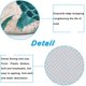 thumbnail image 2 of Juego de cortina de baño de tortuga con alfombrilla antideslizante, tapa de inodoro y alfombrilla de baño, 2 of 3