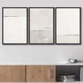 thumbnail image 3 of wall26 Framed Canvas Print Wall Art Set Pastel Gray Color Block Landscape Abstract Shapes Illustrations Modern Art Decorative Chic Multicolor for Living Room, Bedroom, Office - 24"x36"x3 Bl, 3 of 5
