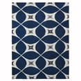 thumbnail image 2 of Rugsotic Carpets Hand Tufted Wool Eco-Friendly Area Rugs - 6'x9', Rectangle, Blue Beige, Modern Contemporary Design, High Pile Handmade Anti Skid Rugs for Living Room, Bed Room (K00S01), 2 of 5