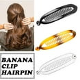 thumbnail image 3 of Banana Hair Clip Barley Twist Comb Clamp Grip Slide Banana Fish xp 15CM A9J0, 3 of 9
