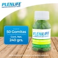 thumbnail image 4 of PLENLIFE - Gomitas de Calcio Adicionadas con Vitamina D - Suplemento sin Azúcar Sabor Tropical - Frasco con 50 piezas / 240 Gramos, 4 of 6