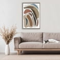 thumbnail image 2 of Stupell Industries Earthy Organic Collage Brown Framed Floater Canvas Wall Art design by Nikki Galapon, 31 x 21, 2 of 9