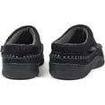thumbnail image 3 of Pantuflas tipo mocasín para hombre, cálidas, suaves y cómodas, para interiores y exteriores, con suela ancha y esponjosa., 3 of 5