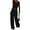Black, variant on Women's 2 Piece Lounge Sets Fall Fashion Long Sleeve Crop Top Wide Leg Pants Matching Sets Clothing