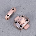 thumbnail image 3 of Soimiss Cabinets Latches For Cabinet Doors Dark Red Zinc Alloy 1Pack, 3 of 8