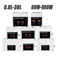 thumbnail image 2 of Baño ultrasónico digital de 900 W, 0,8 l, 2 l, 3 l, 6 l, 10 l, 15 l, 22 l, 30 l, temporizador de calentador, desgasificador, cesta de limpieza, limpiador ultrasónico, herramienta de limpieza, 2 of 5