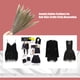 thumbnail image 4 of Ounissouiy 10 Uds. De pelos artificiales para manualidades, decoraciones para el hogar y fiestas, accesorios de estudio fotográfico, accesorios Juguetes de construcción, 4 of 6