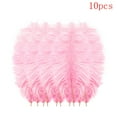 thumbnail image 3 of 10 Pcs Colourful Plumage for Wedding Party Flower Arrangement Home Decoration Diy Middle Floating Plume for Hair Clothing Craft Decoration Plumage, DIY Crafts Home Party Decoration(Pink,8x1"), 3 of 8