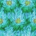 thumbnail image 1 of Ahgly Company Machine Washable Indoor Square Transitional Bright Turquoise Blue Area Rugs, 4' Square, 1 of 7