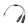 thumbnail image 3 of TRS a Masculino Hembra de 3.5 mm a 2 Part de repuesto 5-Pin Actualización de 30 cm HEMBRA HOMBRA 5 PIN a AUDIO DEL AUDIO 3.5, 3 of 8