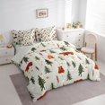 thumbnail image 2 of Erosebridal Teens Animal Bears Bedding Comforter Set 7 Pieces,Kids Boys Girls Happy Camping Full Bedding Set,Grey Reversible,Ultra Soft Home Decor, 2 of 6