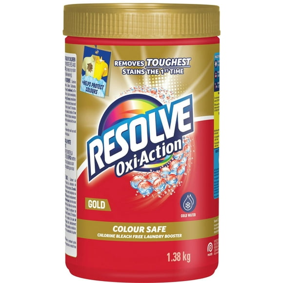 RESOLVE® In Wash Powder - GOLD Oxi-Action 1.38 kg