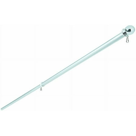 Valley Forge 72 in. L Aluminum Flag Pole Brushed