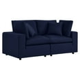 thumbnail image 4 of Modway Commix Sunbrella® Outdoor Patio Loveseat in Navy, 4 of 10