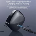 thumbnail image 4 of Wireless Bluetooth Headset Semi-in-Ear Digital Display Black, 4 of 5