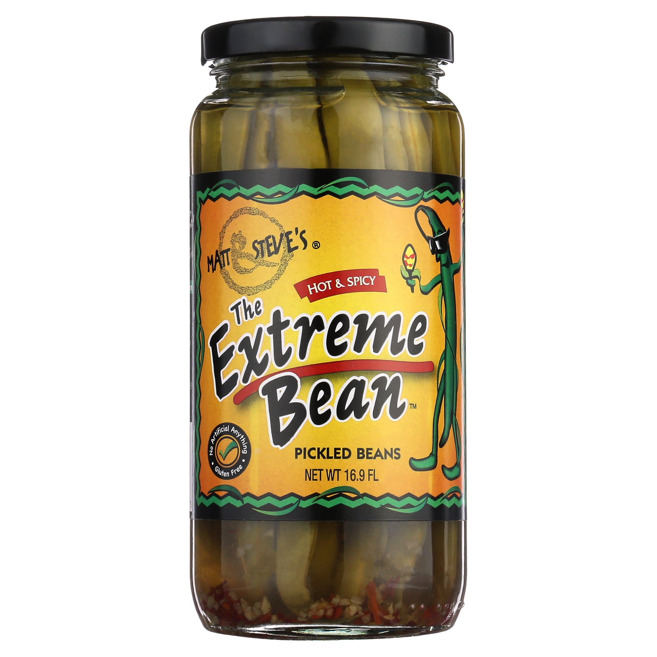 (3 pack) THE EXTREME BEAN HOT & SPICY 16.9oz