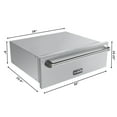 thumbnail image 2 of 30 in. Warming Drawer with Three Compartments in Stainless-Steel (KM-RWD-30SS), 2 of 13