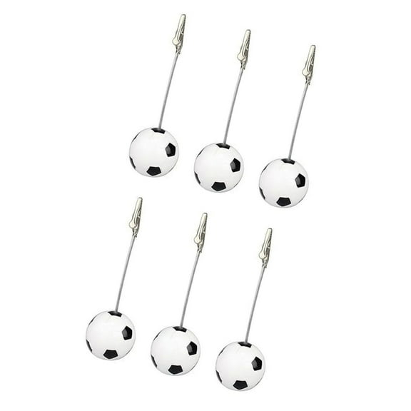 Jesscasday 6Pcs Table Number Holders Resin Base Table Number Stands Memos Clip Holders