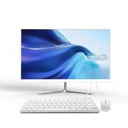 PTZZHEDM 21.5 All-in-One Desktop PC, Intel i5-2520M, 8GB RAM, 256GB SSD, Win10 Pro, White
