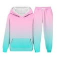 thumbnail image 6 of Nskgu Hoodie Sweatsuit Set for Boys Girls 2 Piece Hooded Sweatshirt Jogger Sweatpants Tracksuit Kids Athletic Tie Dye Outfits, 6 of 6