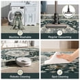 thumbnail image 2 of Area Rugs for Living Room, 6'x9' Washable Moroccan Neutral Geometric Low Pile Non-Slip Rug for Bedroom Kitchen Dining Room Entryway, 2 of 9