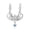 MX2082, variant on 925 Sterling Silver Faith Heart Cross Dangle Charm For Bracelets & Bangle Pendant Jewelry