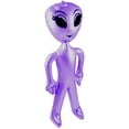 thumbnail image 2 of 63" Purple Inflatable Girl Alien Martian Prop Toy Decoration, 2 of 2