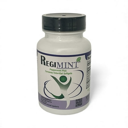 Regimint: Peppermint Oil Plus Caraway Enteric Coated - Gas, Diarrhea, Abdominal Spasms Relief