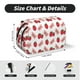 thumbnail image 5 of Disketp Strawberry Estuche de Lápices de Doble Capa con Tapa Abatible y Cremallera, Organizador Escolar para Adolescentes y Adultos, 5 of 7