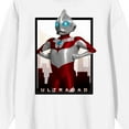 thumbnail image 2 of Ultraman Rising Ultradad Crew Neck Long Sleeve White Adult Sweatshirt-XL, 2 of 4