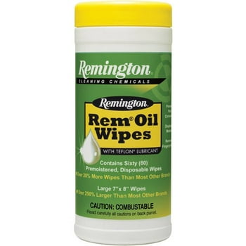 Remington Arms Accessories Rem Oil Pop-Up  Cleaning Wipes 7"x8"