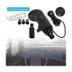 thumbnail image 5 of Perilla de cambio de marchas con simulador de marchas altas y bajas USB para G29 G27 G25 TH8A Perilla de cambio de marchas para juegos de camiones ETS2 Negro, Negro, 5 of 5