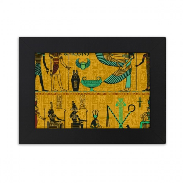 Ancient Egypt Pharaoh Art Pattern Desktop Photo Frame Ornaments Picture Art Painting