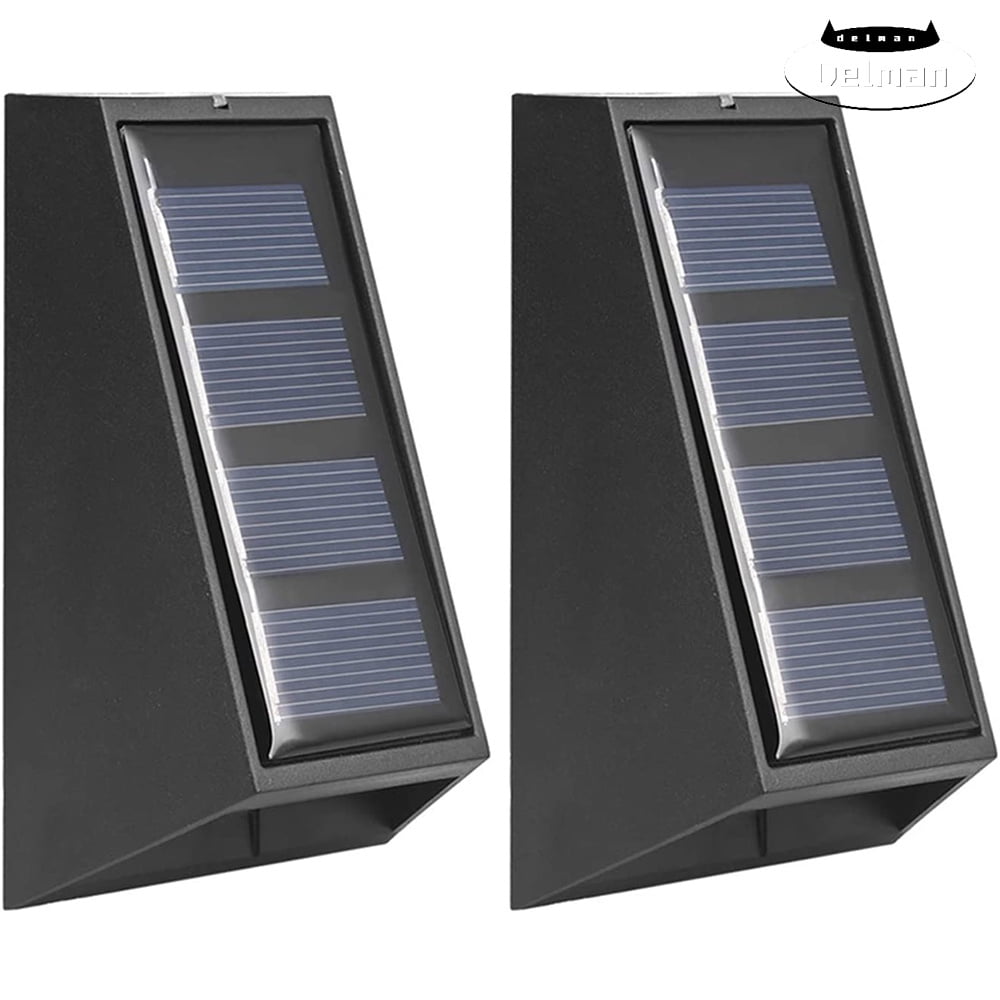 Led Wall Lights Smart Solar LED Outdoor Waterproof - Walmart.com