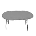 thumbnail image 2 of WinWay Ox ford Cloth Poker Table Cover Dustproof Gaming Table Cover Table Dust Cover,GREY, 2 of 8