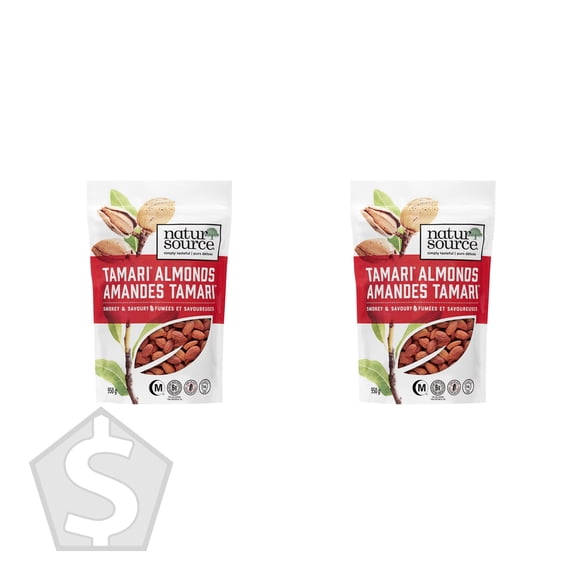 naturSource Tamari Almonds - Pack of 2