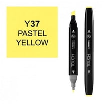 ShinHan Art 1110037-Y37 Twin Pastel Yellow Marker,