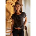 thumbnail image 3 of LASCANA Women's Boho Print Top Pintuck Detail, 3 of 6