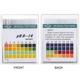 thumbnail image 2 of Universal pH Test Strips Paper, PH Meter Full Range, 0-14 PH and Body Acid Alkaline PH Level, 2 Boxes, Totally 200 Strips, 2 of 5