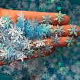 thumbnail image 5 of Home Decoration 300Pcs Christmas Snowflake Wedding New Year Tree Window Decor, 5 of 5