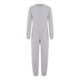 thumbnail image 3 of inlzdz Special Needs Adaptive Clothing for Children Cotton Long Sleeve Anti-strip Jumpsuit Onesie Grey 6, 3 of 7