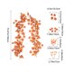 thumbnail image 3 of Seyotauo Fall Garland, Fall Decorations for Home, Hanging Maple Fall Leaves Garland, Artificial Autumn Thanksgiving Decor Outdoor Indoor for Wedding Party Fireplace Mantle Decorations, 3 of 6