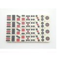 thumbnail image 4 of Voyage Mini Mahjong Ensemble Mahjong Chinois Mahjong Mahjong Ensemble Unique 2x1.4x1cm Durable, 4 of 9